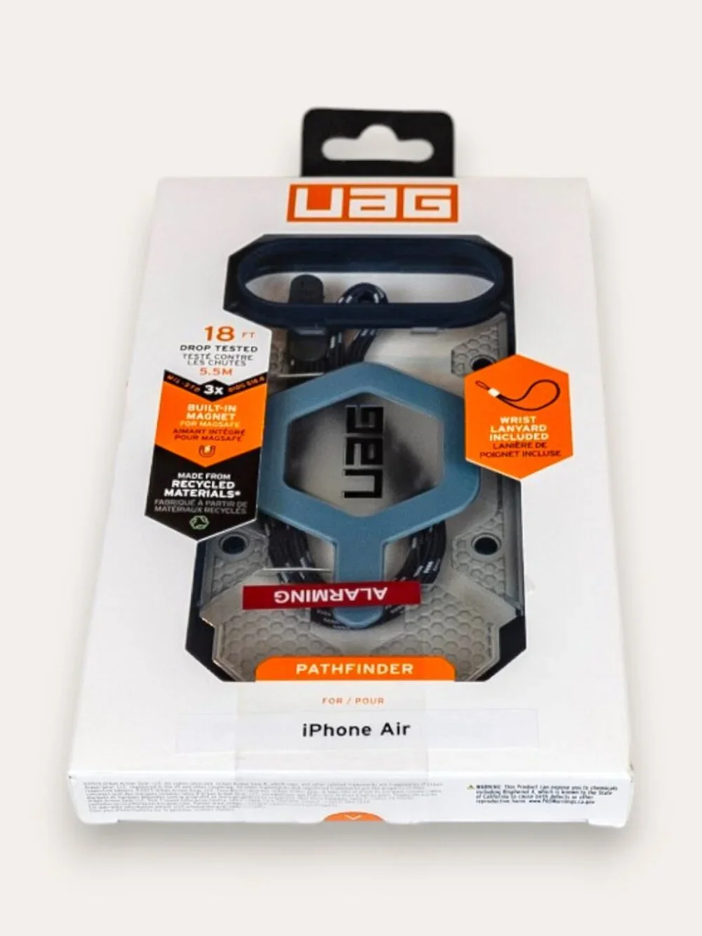 UAG Pathfinder iPhone Air Case Clear MagSafe Lanyard NIB